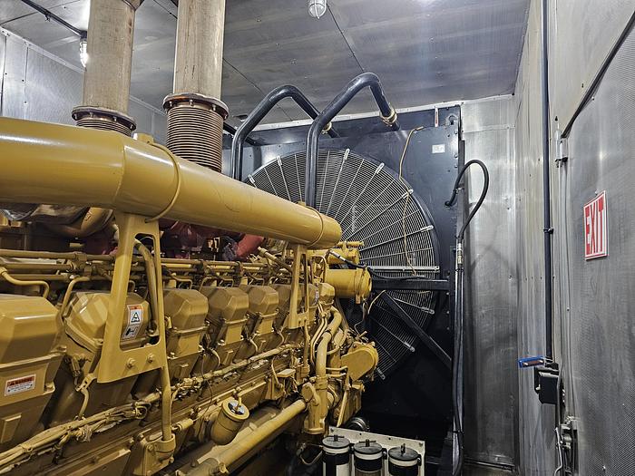 Used Caterpillar 3516 Diesel 2000 KW Standby Generator Set