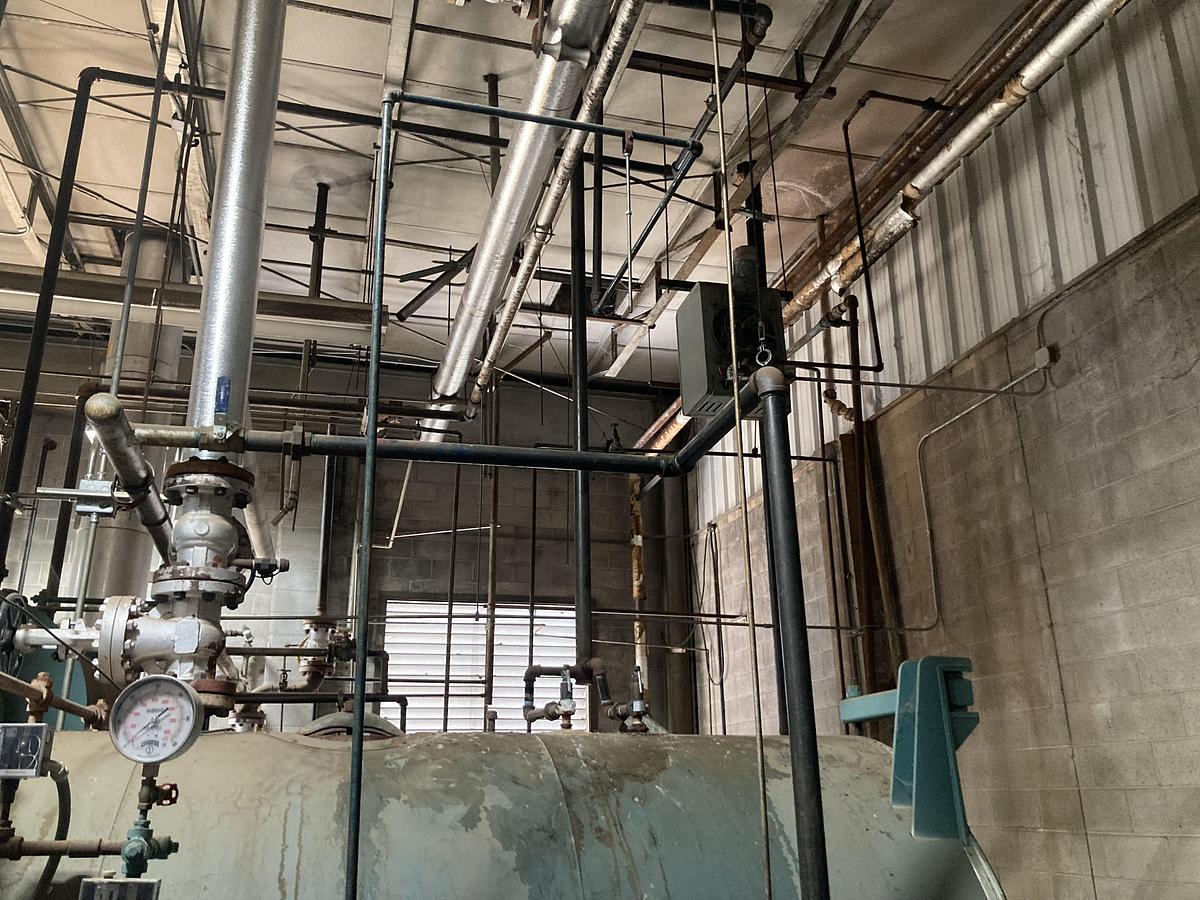 Used Cleaver-Brooks 100 HP 300 PSI Steam Boiler System + Feedwater Tank (2015)