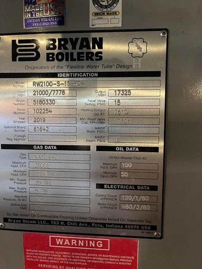 Used Complete CHP Plant Package — Boilers Generators HRSG Fuel Tank & Auxiliary Equipment 2019