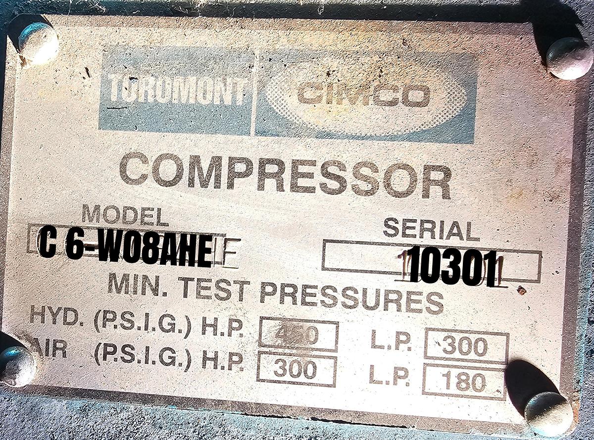 Used Toromont CIMCO Industrial Refrigeration System - 300 Ton Capacity with Heat Exchangers (2010)