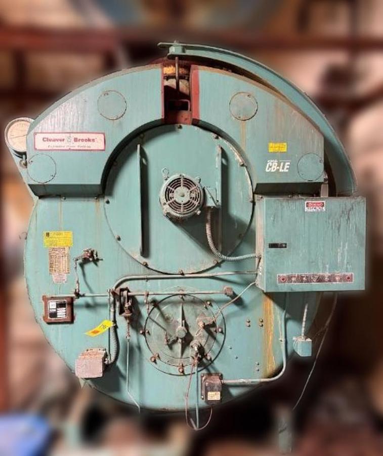 Used Cleaver Brooks 250 HP High Pressure Steam Boiler – CB 700-250-...