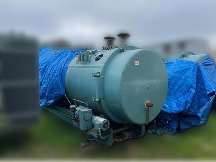 Used 100 HP Cleaver Brooks 125 PSI Hot Water Boiler 2002 Model CB100-125As
