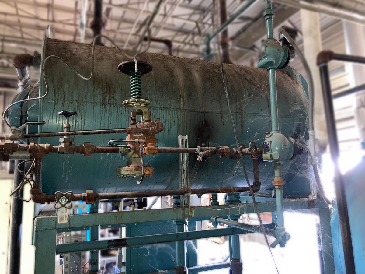 Used Cleaver-Brooks 100 HP 300 PSI Steam Boiler System + Feedwater Tank (2015)