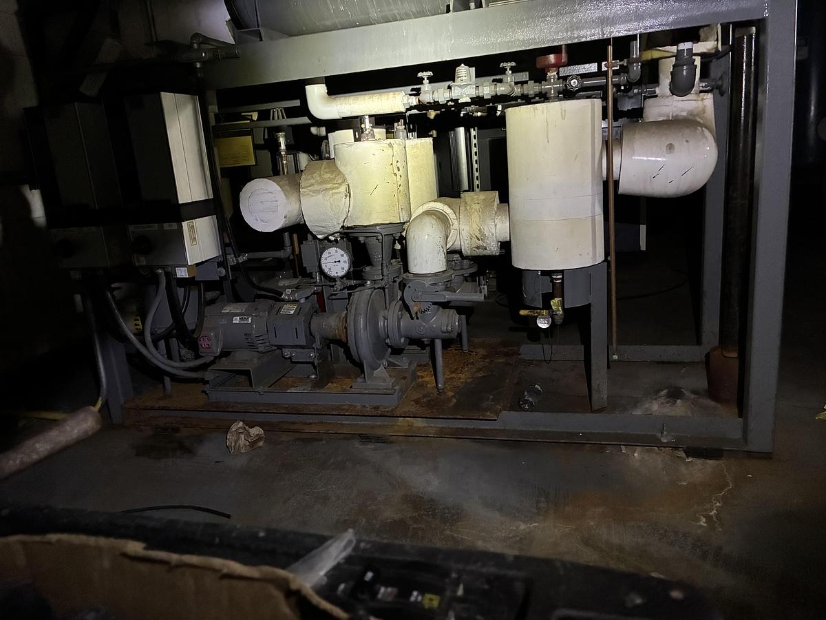 Used Industrial VFD-Controlled Pump System with Dual Danfoss Drives