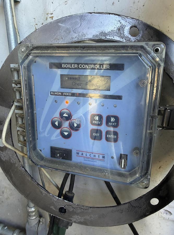 Used Fulton 20HP 150PSI Steam Boiler VSRT 20 2018 w/ Feedwater Tank & Blowdown Separator