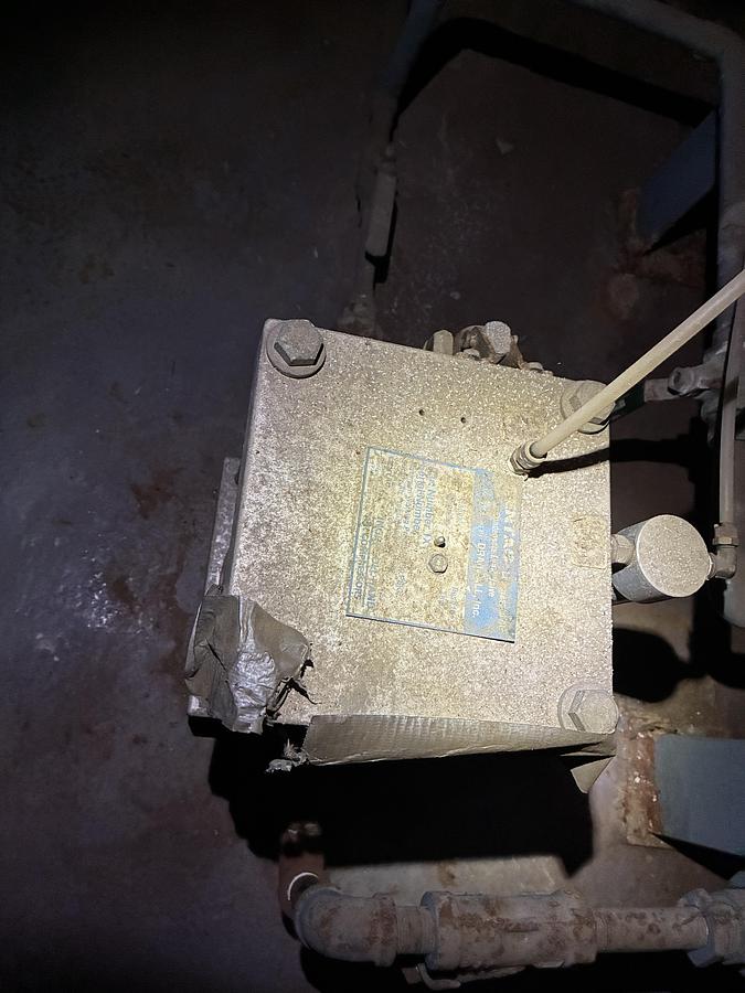 Used Delta Mechanical Compressed Air Tank System – 125 PSI