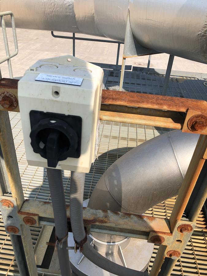 Used Rotodyne Ventilation Fan CV-250/400-P16K30