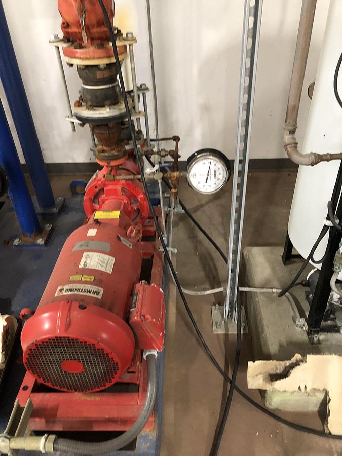 Used Armstrong Commercial Pump Station with Expansion Tank and VFD Controls