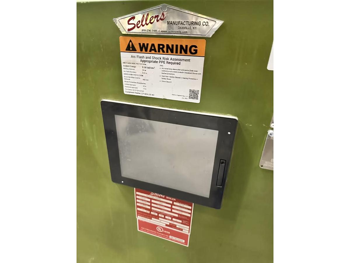 Used Sellers 900HP 300 PSI Immersion-Fired Steam Boiler 900HP-105E (2019)