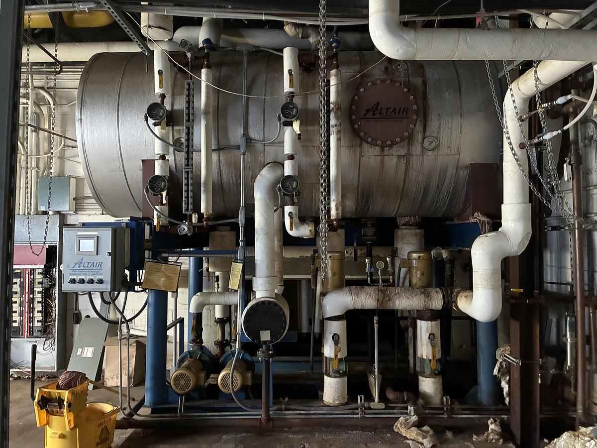 Used Altair Industrial Boiler System with Integrated Water Treatment