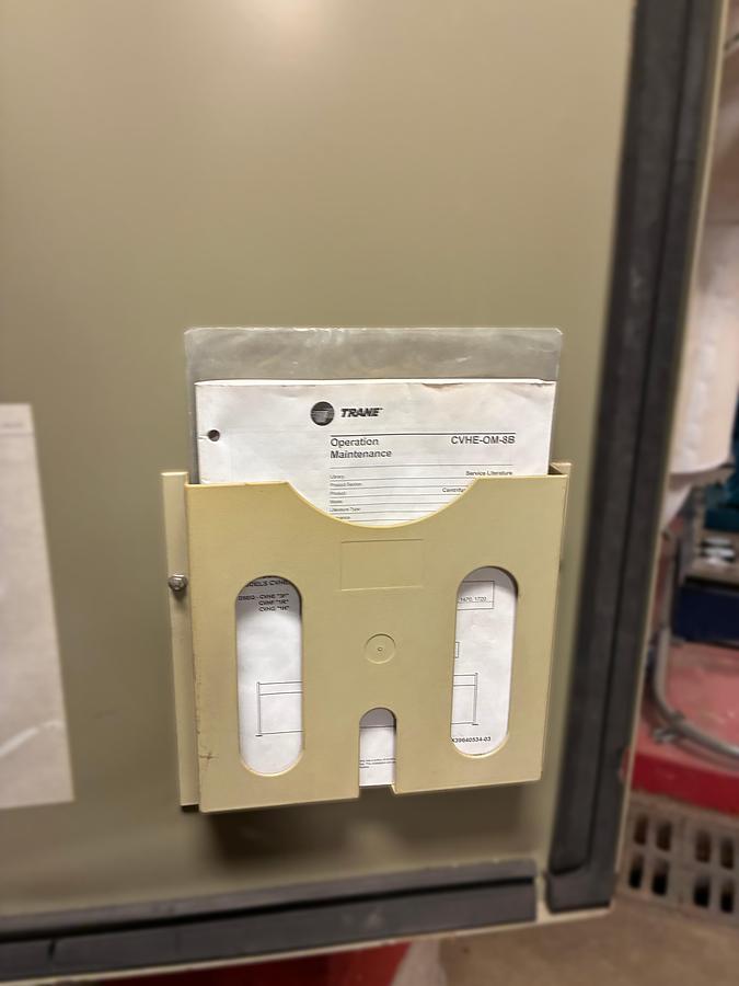 Used Trane Hermetic Centrifugal Liquid Chiller 347-Ton – CVHF770