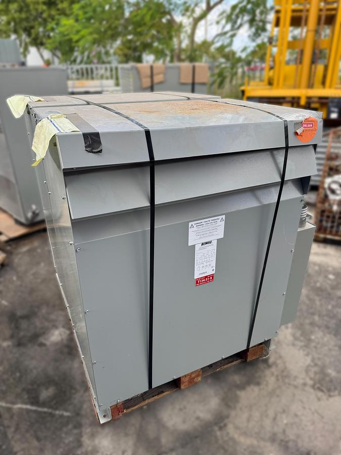 Used BEMAG 225 kVA Dry Type Isolation Transformer UC3225P480K13