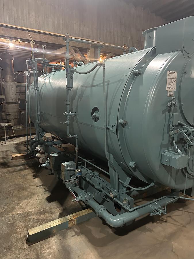 Used 150 HP Cleaver Brooks 200 PSI Steam Boiler 1997– CB-I-700-150LE