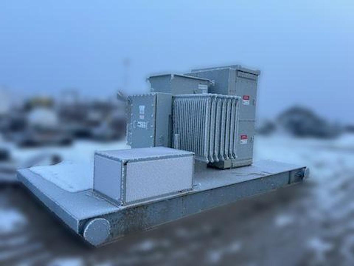 Used Pad-Mounted Transformers - MEC 3 MVA & Sunbelt 1500 KVA - 4160V to 480Y/277V - 3-Phase (2014)