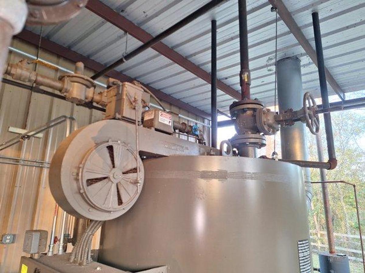 Used Fulton ICS-50 Classic 50HP 150 PSI Vertical Tubeless Steam Boiler  Natural Gas 2022