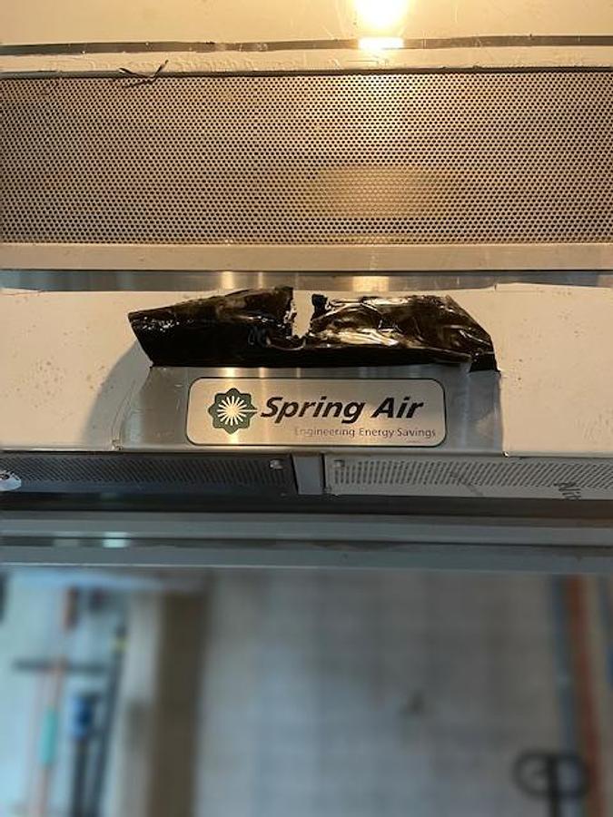 Used Spring Air KES-ISH Commercial Kitchen Exhaust Hood System - UL Listed - Stainless Steel