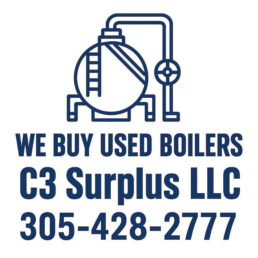 Used Cleaver-Brooks 100 HP 300 PSI Steam Boiler System + Feedwater Tank (2015)