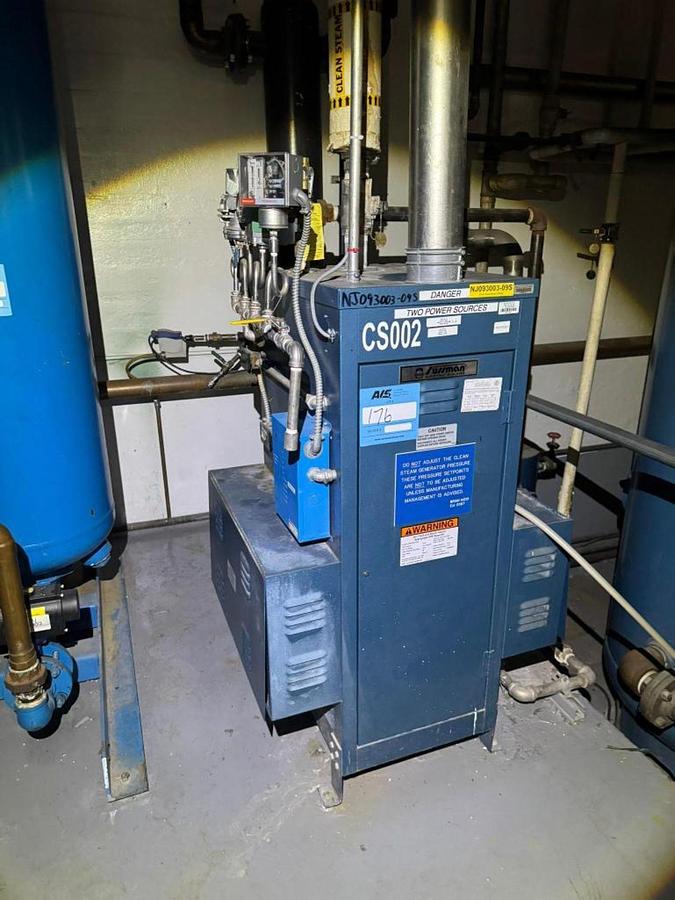 Used Sussman SSB180 Electric Steam Boiler - 180 kW, 240V 3-Phase, ASME, National Board (Serial# N8-17576-T2001)