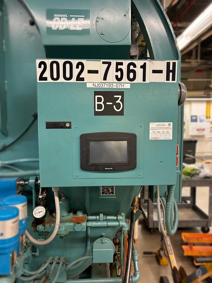 Used Cleaver Brooks CB 350 HP 15 PSI Steam Boiler – 2002 