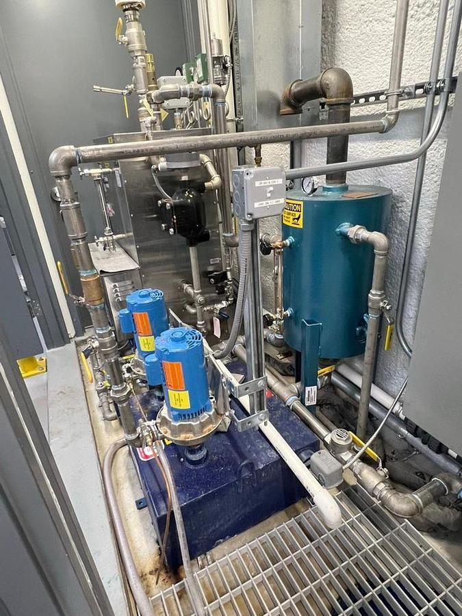 Used Sussman SSB138 Stainless Steel Electric Steam Boiler - 138 kW, 480V 3-Phase, ASME, w/Shipco Pumps (NB# 117964)