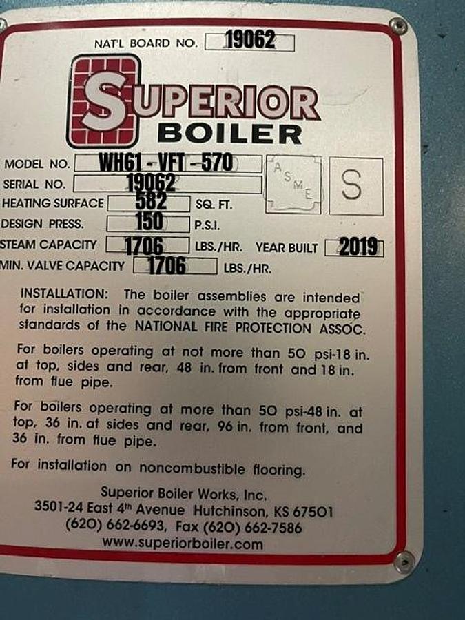 Used Complete CHP Plant Package — Boilers Generators HRSG Fuel Tank & Auxiliary Equipment 2019