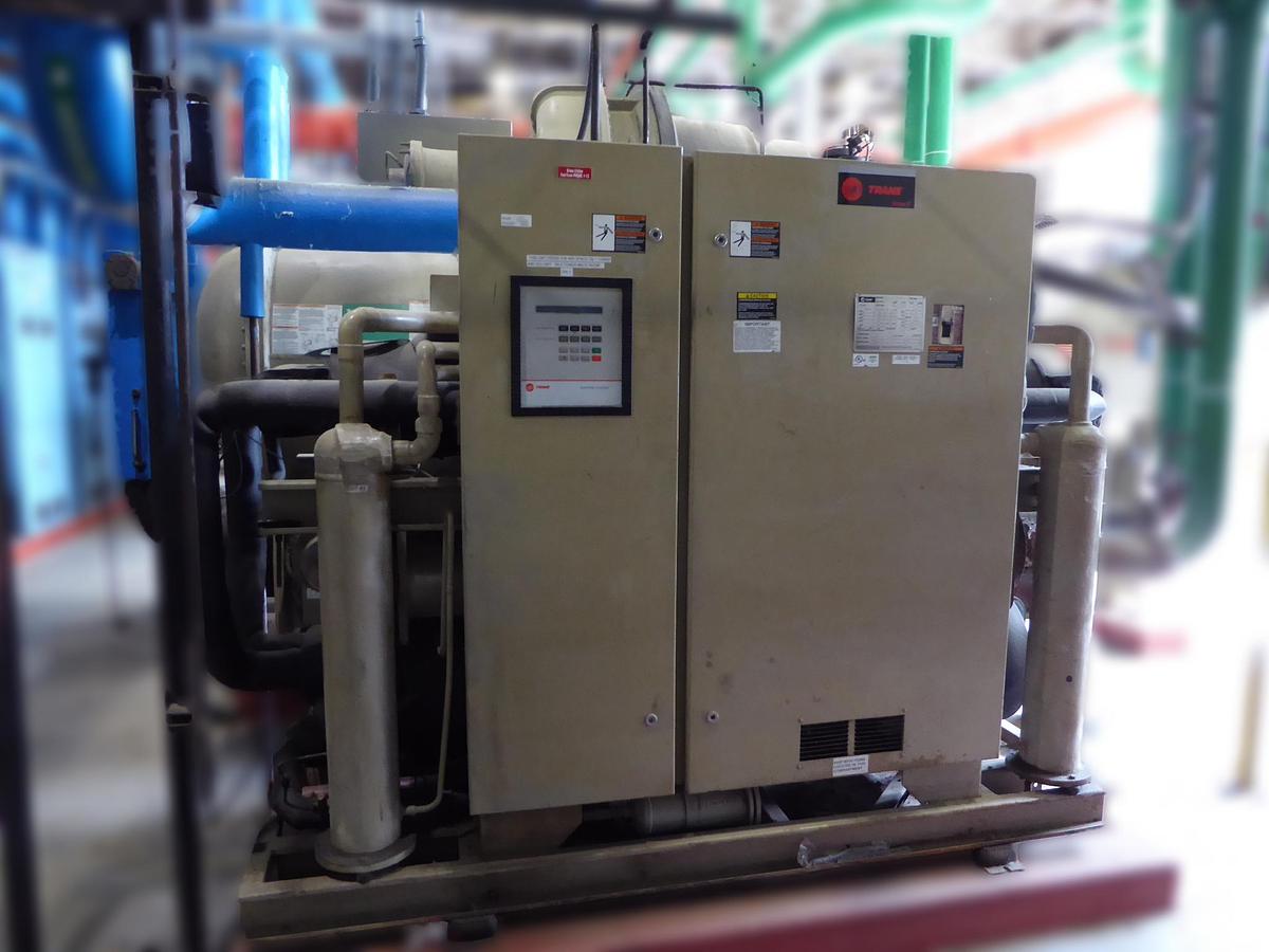 Used Trane Series R Water-Cooled Chiller 100 Tons – RTWA100 (2011)