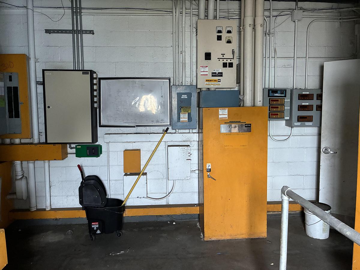 Used Square D Electrical Substation System for Diesel Generator Integration