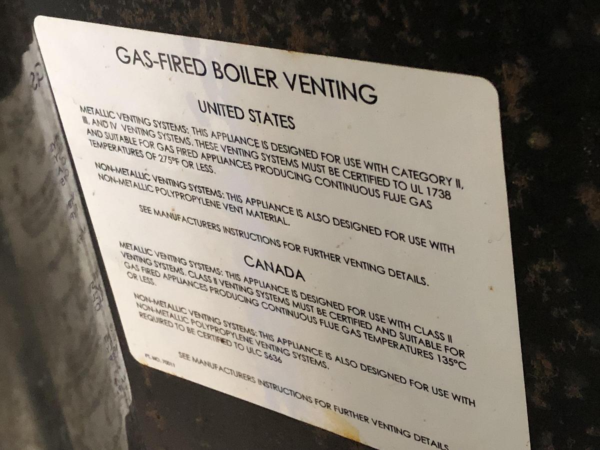 Used AERCO Benchmark Commercial Water Heater System BMK 3000