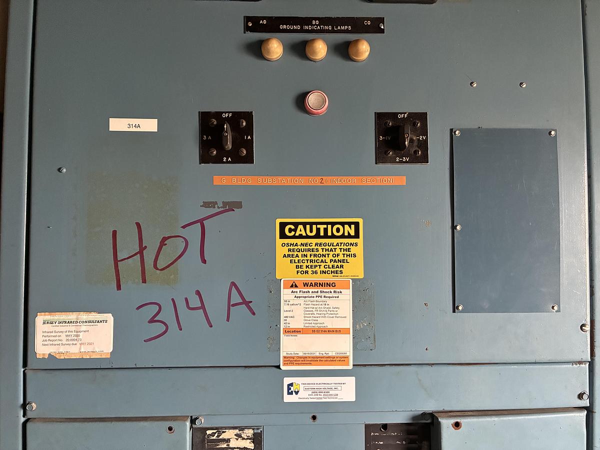 Used General Electric Substation System for Diesel Generator Integration