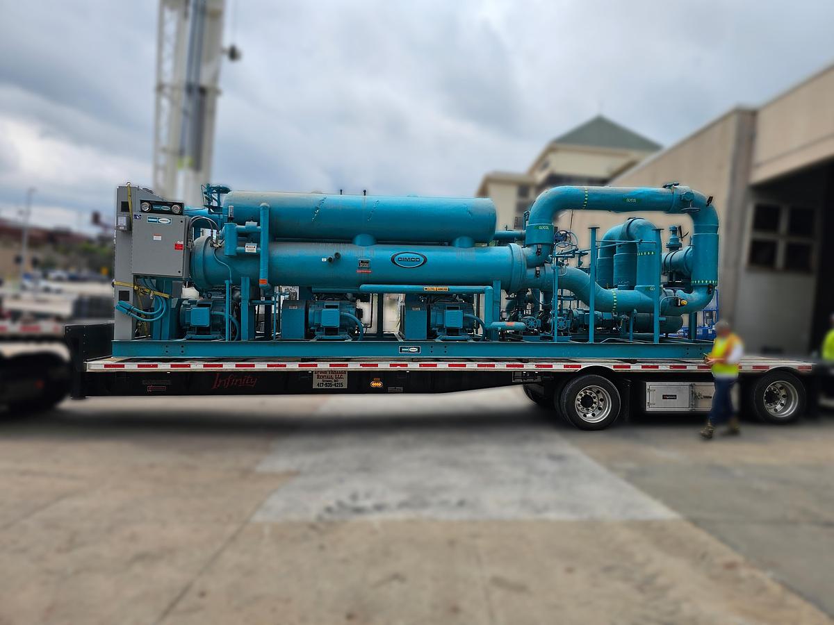 Used Toromont CIMCO Industrial Refrigeration System - 300 Ton Capacity with Heat Exchangers (2010)