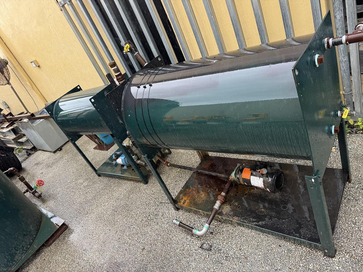 Used Columbia Boiler MPH-40 Horizontal Firebox Steam Boiler 40 HP Low Pressure Natural Gas Power Flame JR30A-13 Burner Built 2018