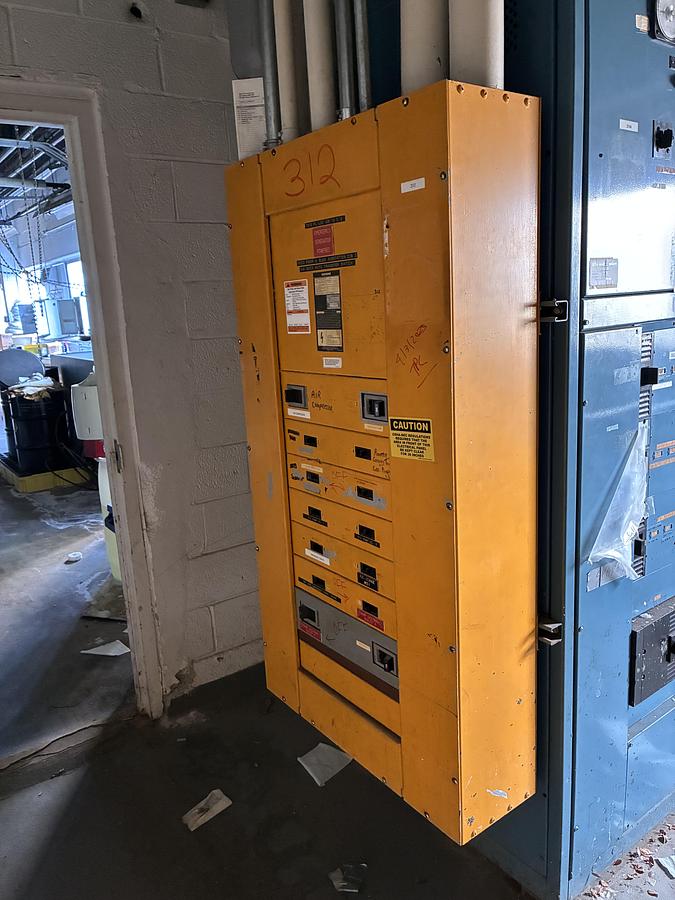 Used General Electric Substation System for Diesel Generator Integration