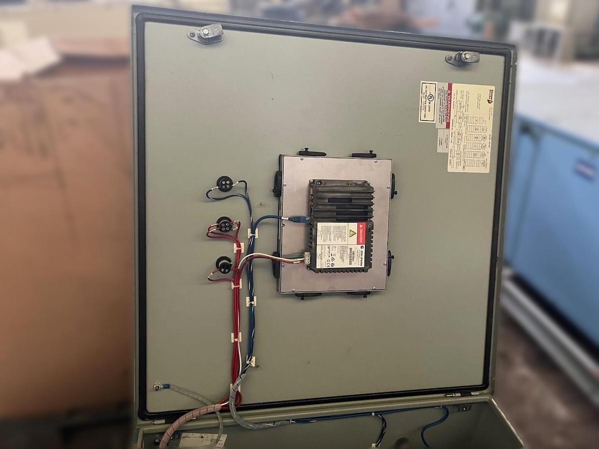 Used Burnham 700 HP 150 PSI Industrial Steam Boiler - 3P-700-50-LB with Cleaver Brooks Controls