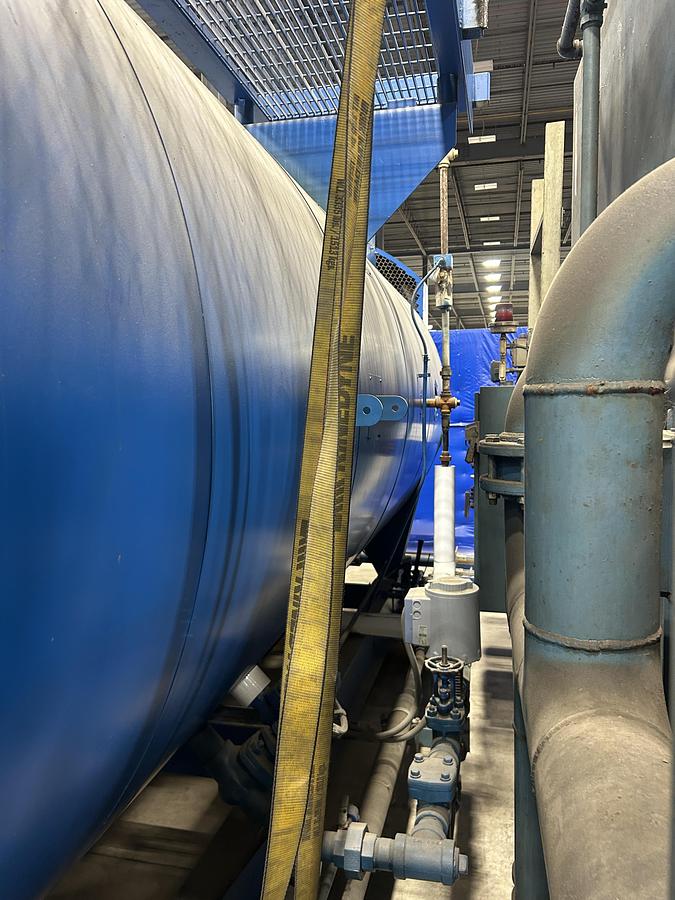 Used Cleaver Brooks CBLE-200-350-150ST 350 HP 150 PSI Packaged Steam Boiler Low NOx 2015