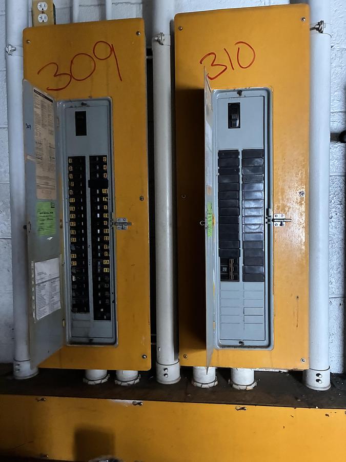 Used Square D Electrical Substation System for Diesel Generator Integration