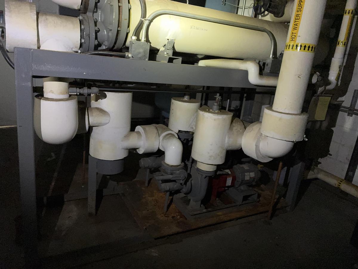 Used Industrial VFD-Controlled Pump System with Dual Danfoss Drives