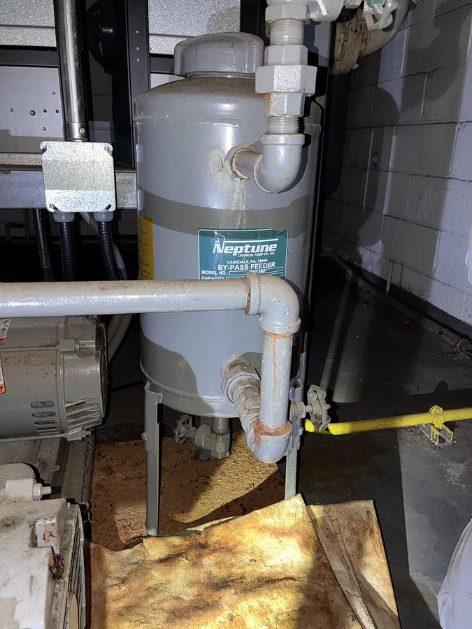 Used Industrial VFD-Controlled Pump System with Dual Danfoss Drives