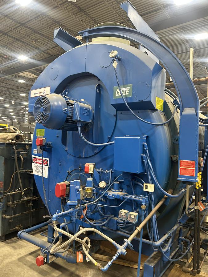 Used Cleaver Brooks CBLE-200-350-150ST 350 HP 150 PSI Packaged Steam Boiler Low NOx 2015