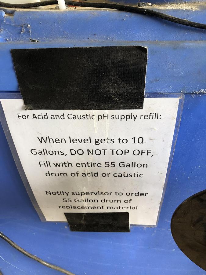 Used PROASYS Industrial Water Treatment System with Chemical Feed Equipment