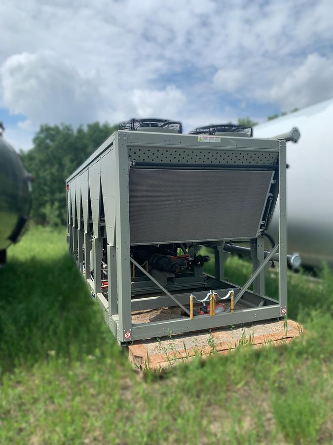 Used Trane 170 Ton Air-Cooled Chiller – RTAF 170E (2021)