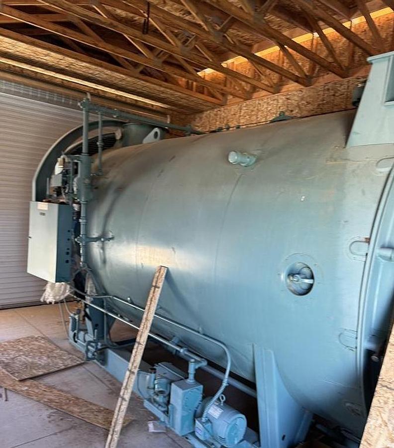 Used Cleaver Brooks 250HP 15PSI CB Packaged Low Pressure Steam Boiler - Model CBLE - Rebuilt