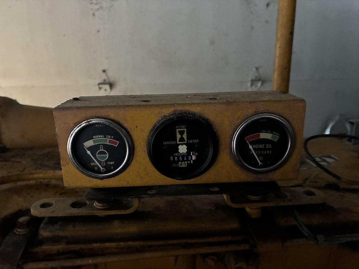 Used Caterpillar D343 Diesel Emergency Generator Set with KATO Engineering Alternator