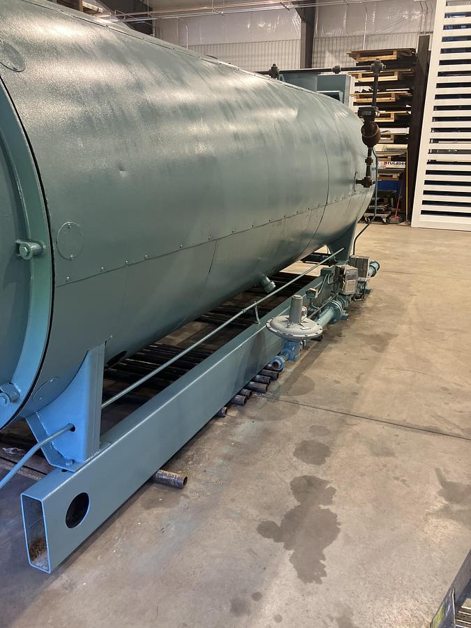Used Cleaver Brooks 200HP 150PSI Packaged Steam Boiler CB 700-200 Natural Gas 1988