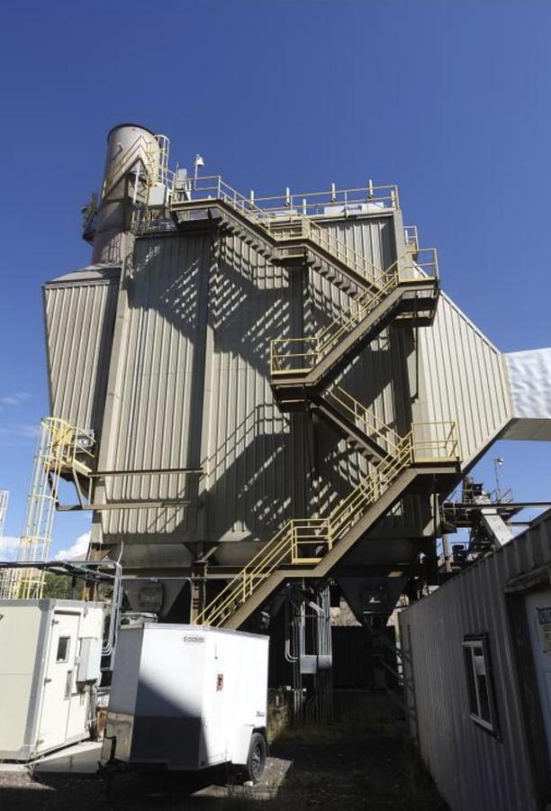 Used 3-Field Dry Electrostatic Precipitator (ESP) System from Biomass Boiler - (3) NWL 100 kV T/R Sets, Rappers, Hoppers, Ash Conveyor & Control Building