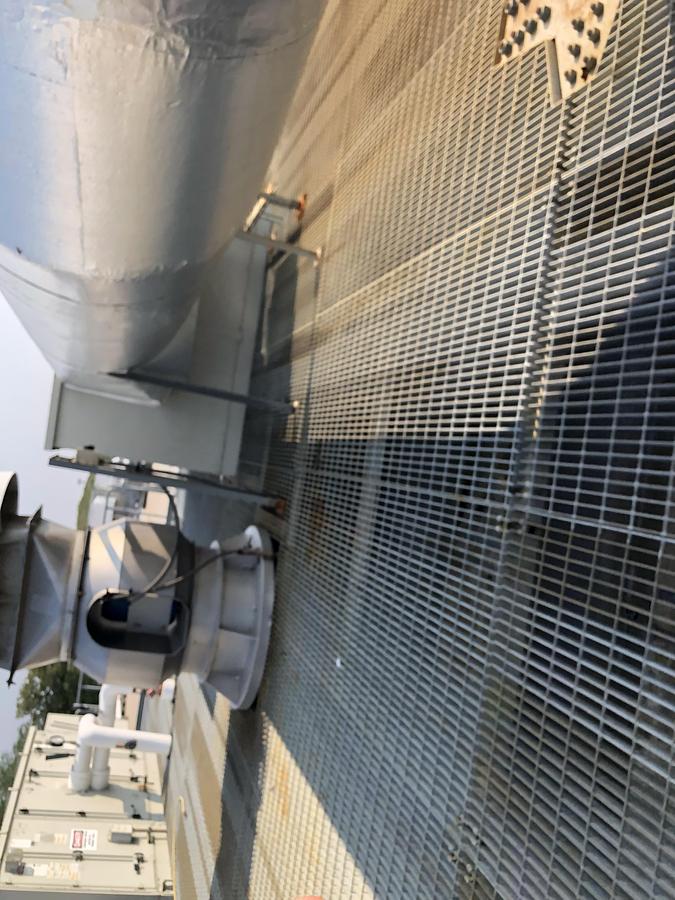 Used Skyplume EF-1 G1-ELLV-30 Exhaust Fan with Vertical Discharge Stack