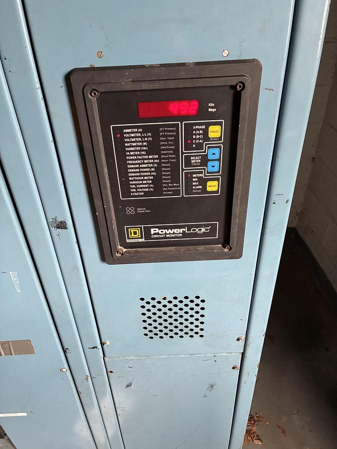 Used General Electric Substation System for Diesel Generator Integration