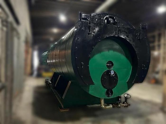 Used 500 HP Johnston Boiler Co. 150 PSI Steam Boiler 1989 Model PFTA-500-4G-150