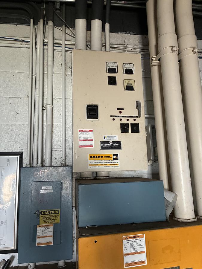 Used General Electric Substation System for Diesel Generator Integration