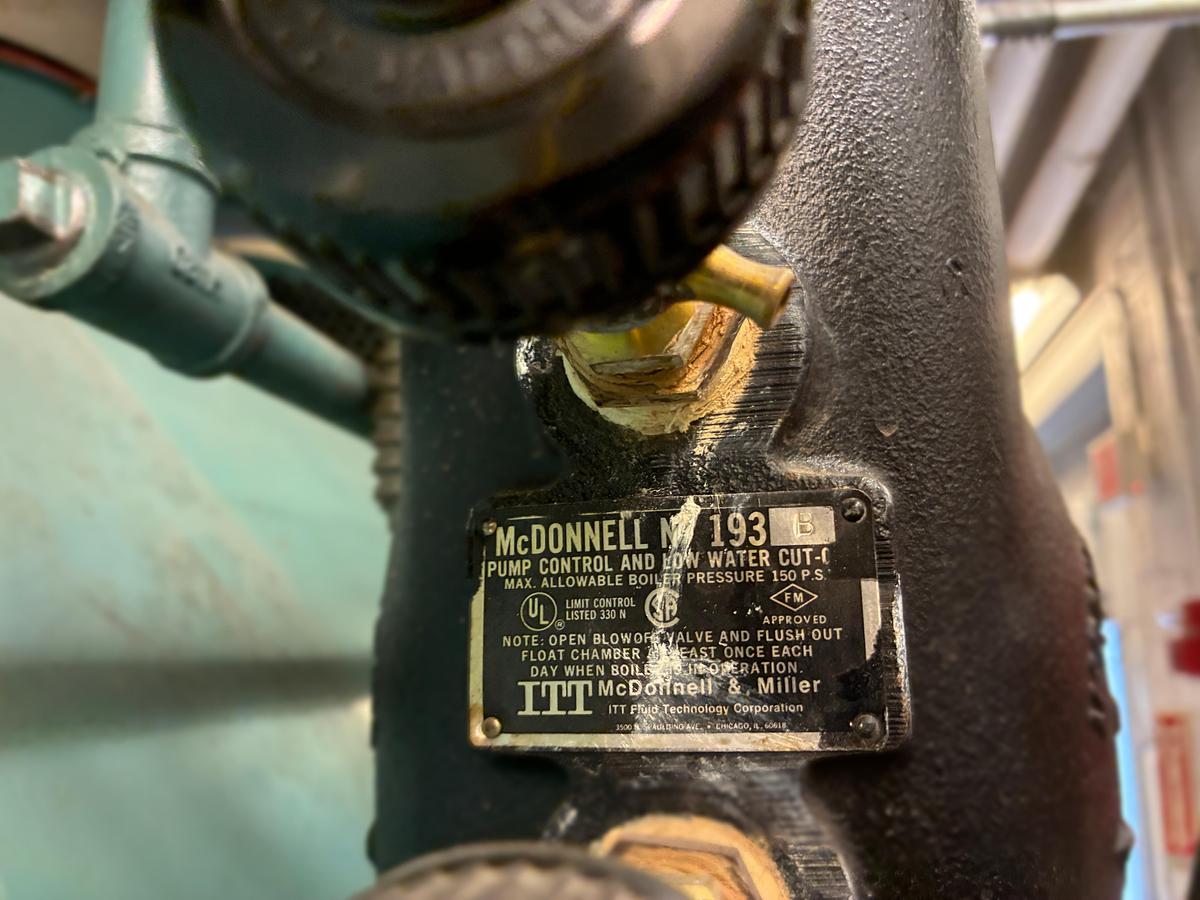 Used 2002 Cleaver Brooks CB 350 HP Steam Boiler – 15 PSI (Recently Serviced)