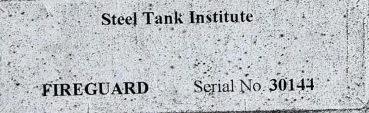 Used Highland Tank UL-2085 Fireguard 8,000 Gallon Double-Wall Aboveground Storage Tank - Thermally Insulated (Serial# 30144)